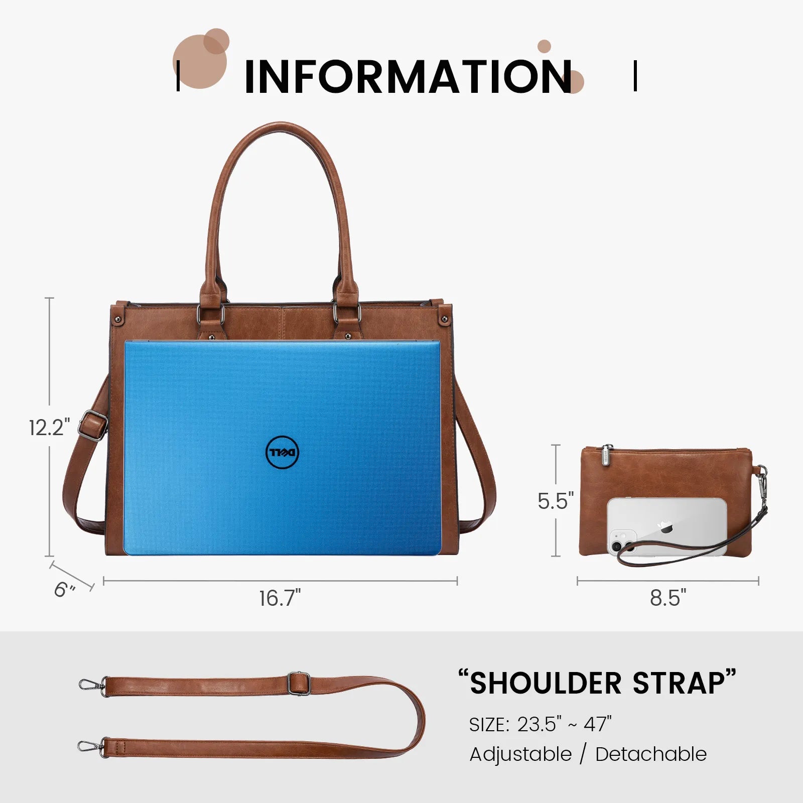 LOVEVOOK 2024 Hot Sale Vintage Bag Business
